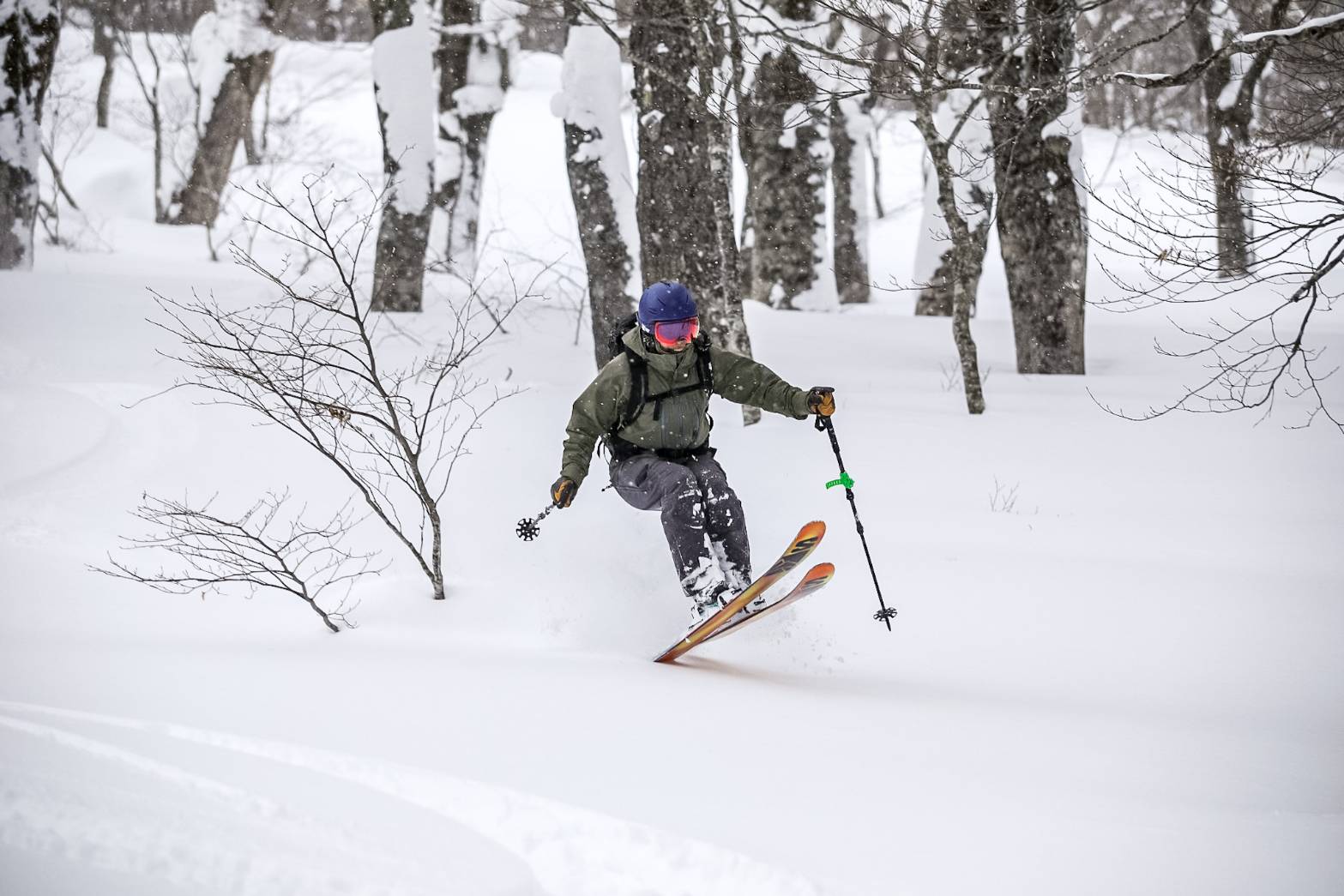 蒲原山 山スキー - 登山ガイドWaka